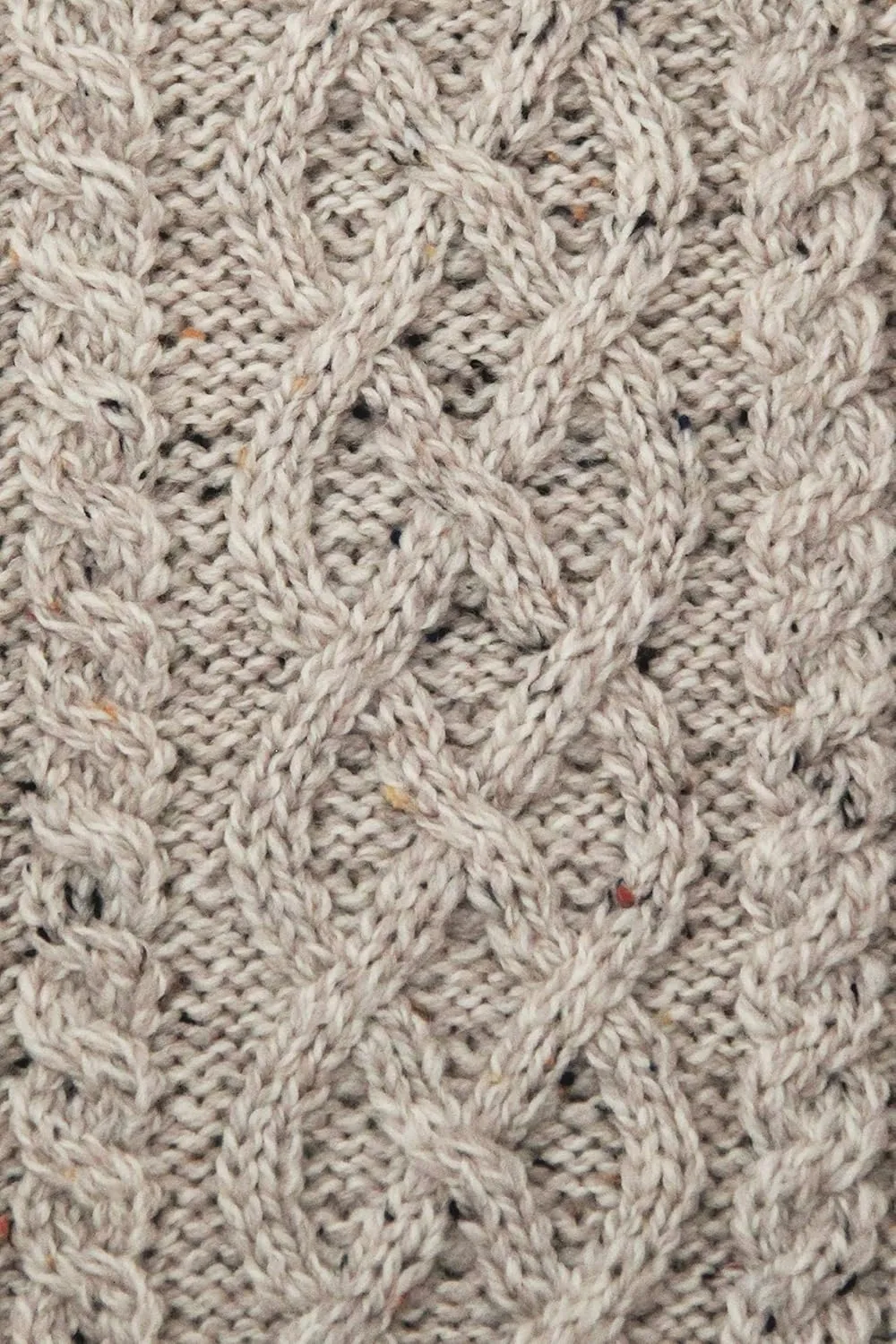 Aran Crafts Men's Soft Irish Cable Knit Shawl Collar Sweater (100% Merino Wool)