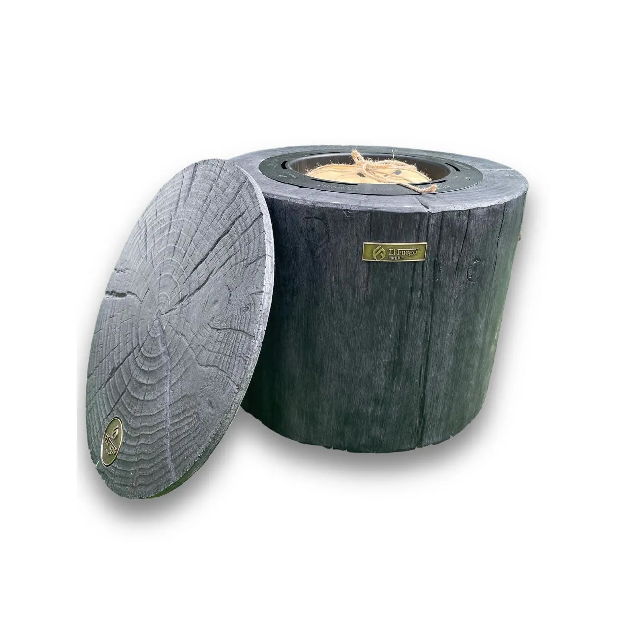 El Fuego Eco Fire Pit Bundle - 'Black'