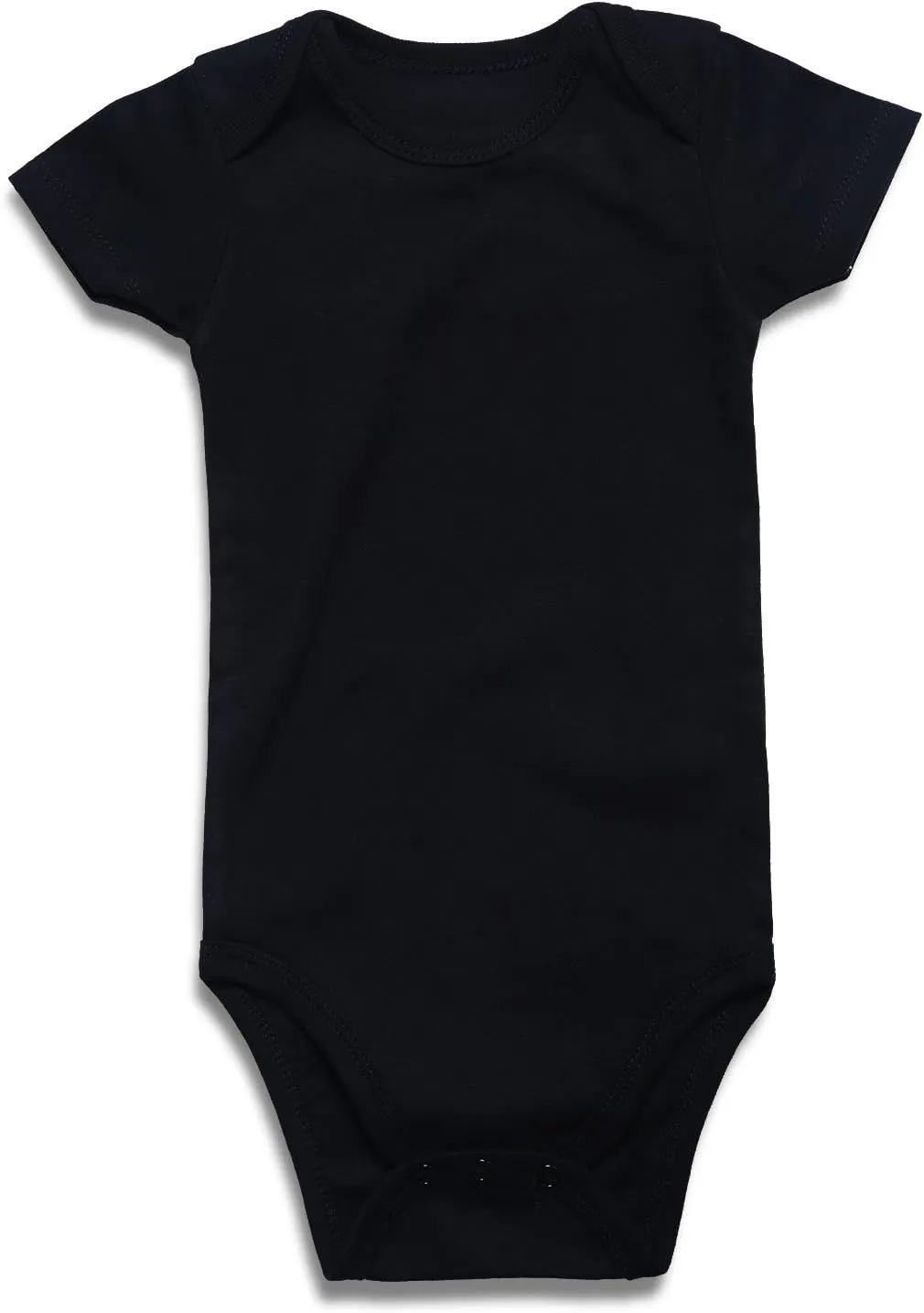 ROMPERINBOX Unisex Baby Onsies Solid Baby Bodysuit Romper Blank for 0-24 Months Boys Girls