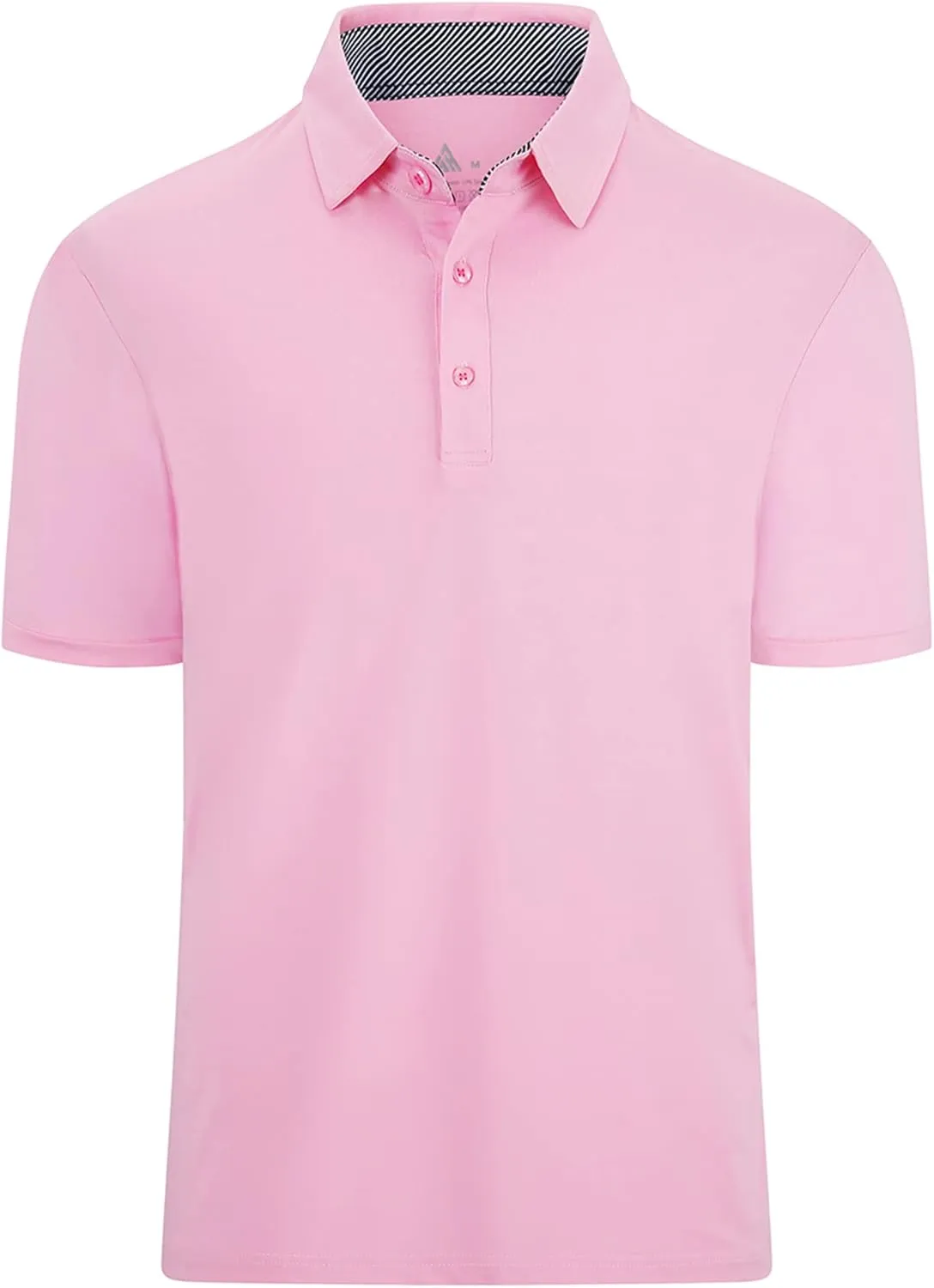 SWISSWELL Golf Polo Shirts for Men Moisture Wicking Performance Short Sleeve Classic Fit Business Casual Shirt
